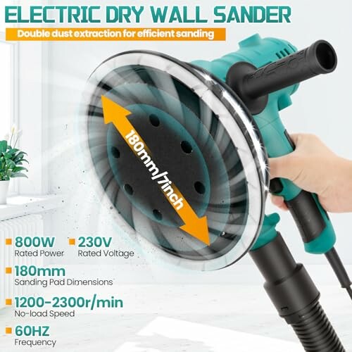 Lijadora de Pared 800W