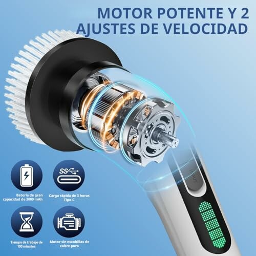 Cepillo Eléctrico de Limpieza FYDEE
