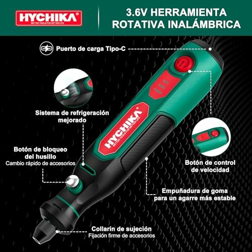 Mini Amoladora Eléctrica HYCHIKA