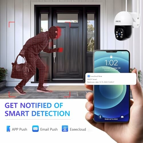 Notificación de detección inteligente en el móvil